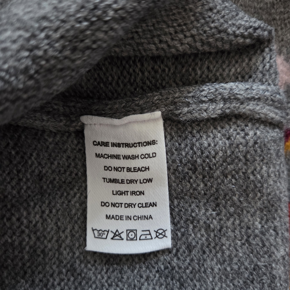 Multicolor Fair Isle Women's Sweater - Picture 12 of 14